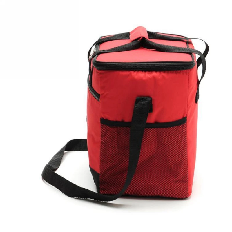 16L Cooler Bag Waterproof Cloth Shoulder Cooler Bags For Food Drink Steak Insulation Thermal Bag Ice Pack ThermaBag refrigerator