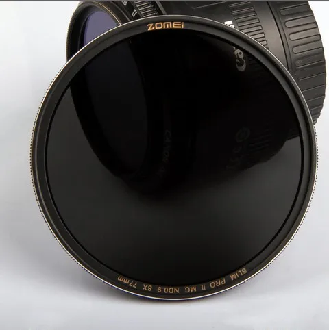 52mm zomei ultra slim nd8 nd0,9 8x 3, filtro nd, exposição, prateado, densidade neutra de vidro para canon nikon tamron