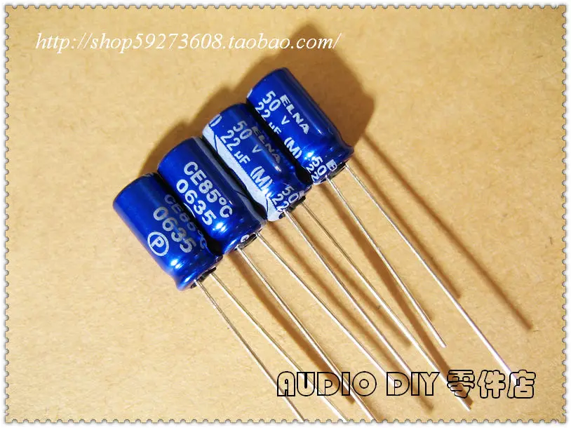 2020 hot sale 30PCS/50PCS ELNA blue robe RE3 series 22uF/50V electrolytic capacitor (origl bag origl packaging) free shipping