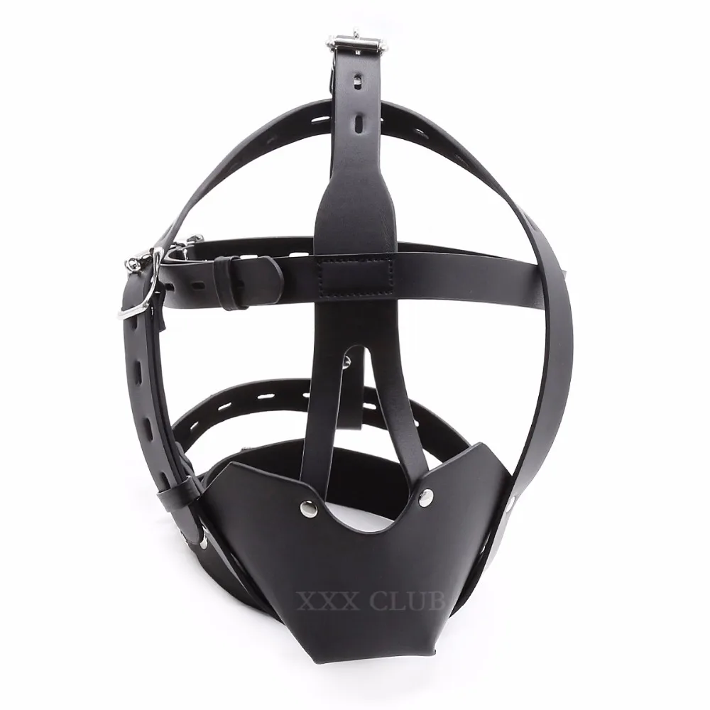Thierry PU Leather Head Harness with Ball Gag,Sex Toys Strict Leather  Muzzle for Adult Games Sex Roleplay - AliExpress 66