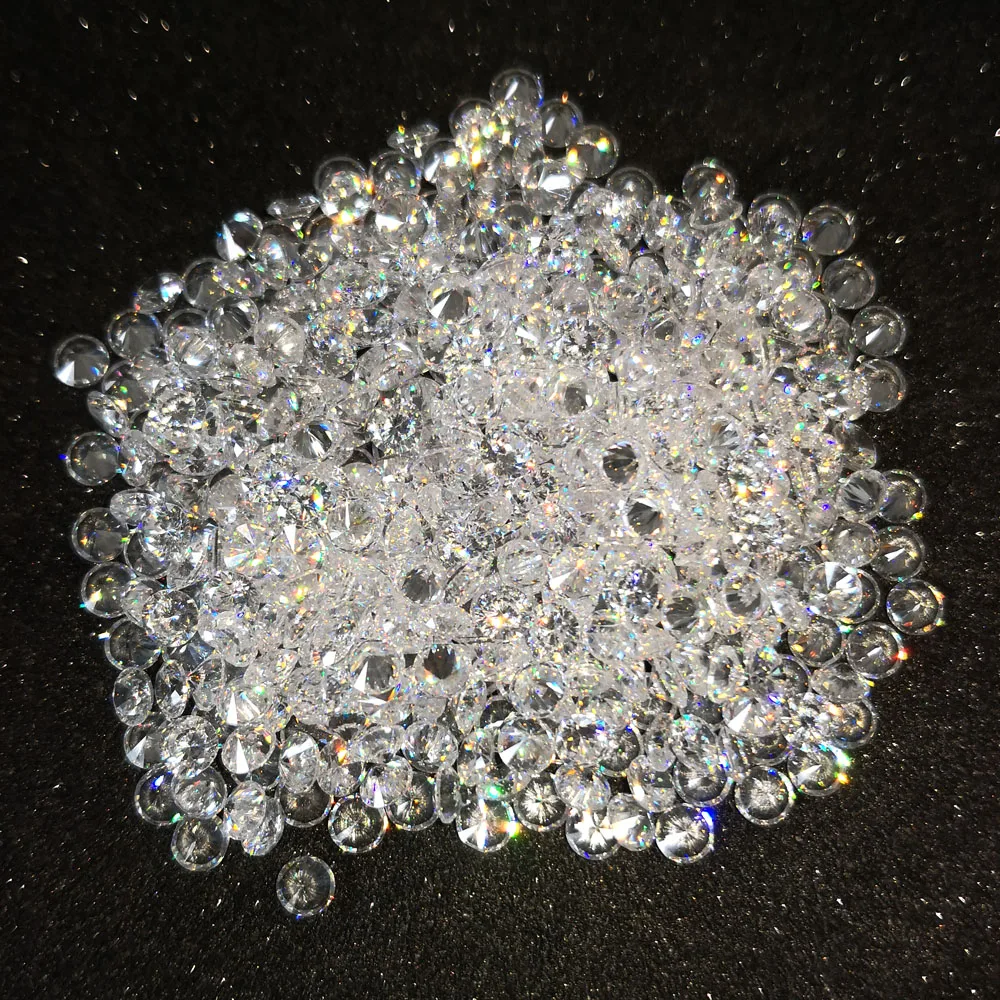 MSM All Sizes Crystal AB Pixie Rhinestones Nail Rhinestone Flat back Glass Strass Nail Art Glitter DIY Decoration