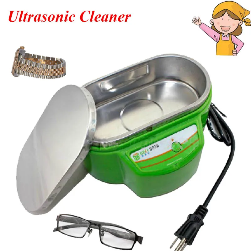 Fashion GlassesUltrasonic Cleaner Convenient Jewelery Watch Cleaning with English Manual