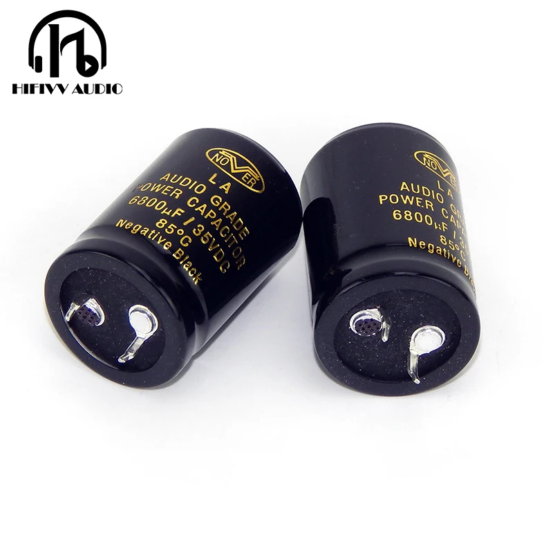 HIFI 6800uF 35V Audio Amplifier Electrolytic Capacitor For SK3875 LM1875 Preamplifier Capacitor