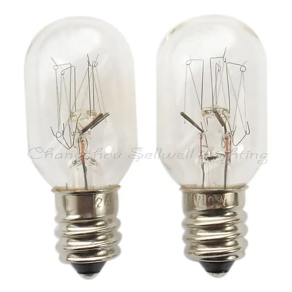 

Free Shipping 240v 15w E12 T20x48 New!miniature Light Bulb A290