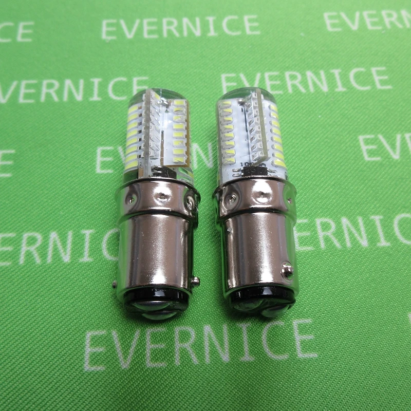 2 PCS 110V Push in Light Bulb 64 LED for Pfaff 1214, 1216, 1222, 1222E, 1229, 130,330, 521, 541