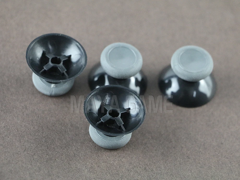 OCGAME 300 Cái/lốc Trắng Đen 3d Analog Ngón Tay Cái Gậy Dành Cho XBox One S Slim Bộ Điều Khiển Đồng Hồ Đeo Tay Joystick Mũ Nấm