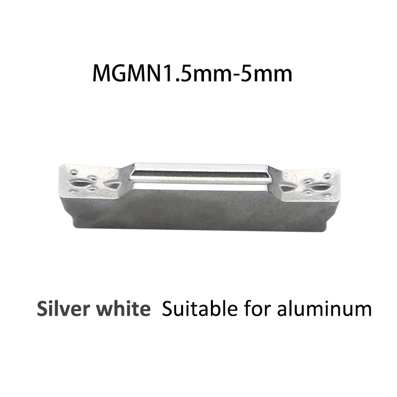 Mgmn150 mgmn200 mgmn300 250 mgmn300 4mm 5mm h01 inserções de carboneto 100% original sulcando lâmina de alumínio torno cnc ferramenta cortador