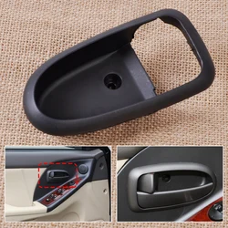 DWCX Car Left Side Interior Inside Door Handle Cover Trim Bezel Housing for Hyundai Elantra 2001 2002 2003 2004 2005 2006