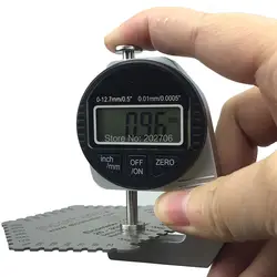 Portable Electronic Dial Indicator Thickness Mini 0.01mm Digital Thickness Gauge Meter 12.7mm Measure Tool Dial Gauge Tester