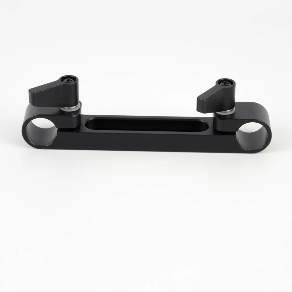 Long Attaching Mount 15mm Rod Clamp Rail Block fr 15mm Rod Camera Rig Support System LWS ARRI Armor Cage Studio Production