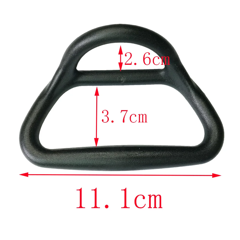 2/1pcs Black Nylon Boat Towing Ring for Kayak Fishing Boats Inflatable Dinghy Canoe