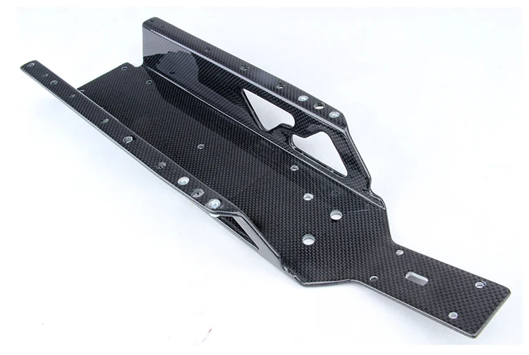 Lightweight carbon fiber chassis for ROVAN KM HPI 5B 5T 5SC