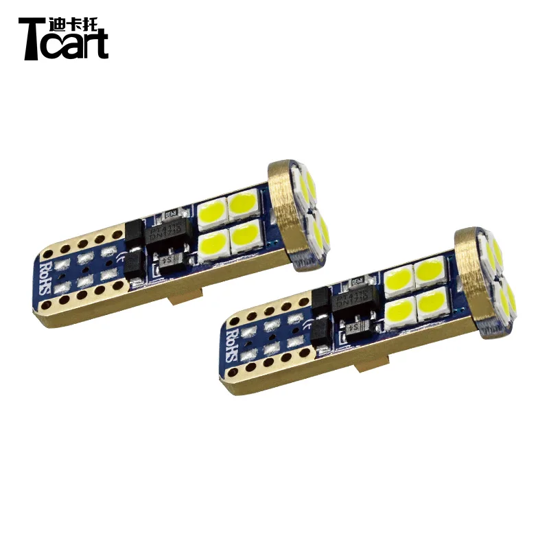 Tcart Canbus T10 Auto LED Night Driving Lights led work lights car lamp bulbs For Nissan Note E12 2012 2015 2017