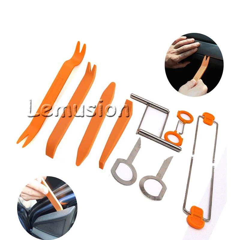 ZD 12Pcs Car Panel Pry Disassembly Tool For Fiat 500 Opel Insignia Vectra c Suzuki Swift Sx4 Hyundai Ix35 Creta Ix25 Nissan Juke