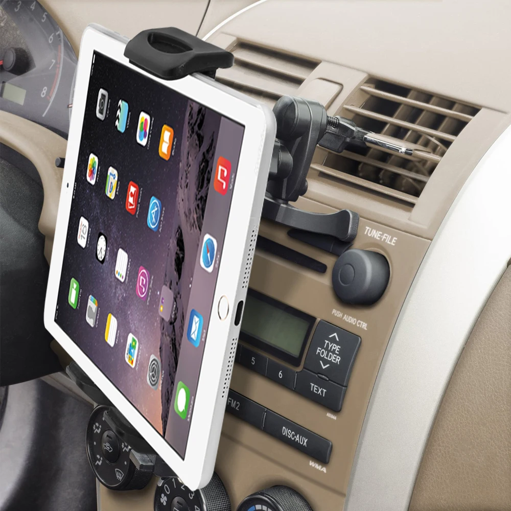 Xnyocn Fit 7 8 9 10 11 inch Car Air Vent Tablet PC Pad holder Stand Support for iPad 2 3 4 5 Mini Air Sam Tablet Nexus 7 Mount