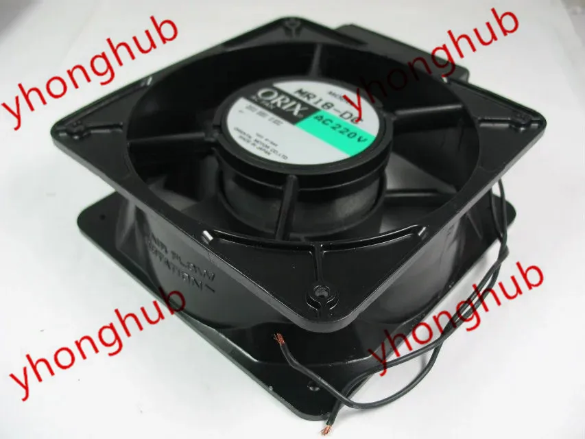 ORIX MR18-DC AC 220V 0.30A 2-Wire 180x180x65mm Server Cooling Fan