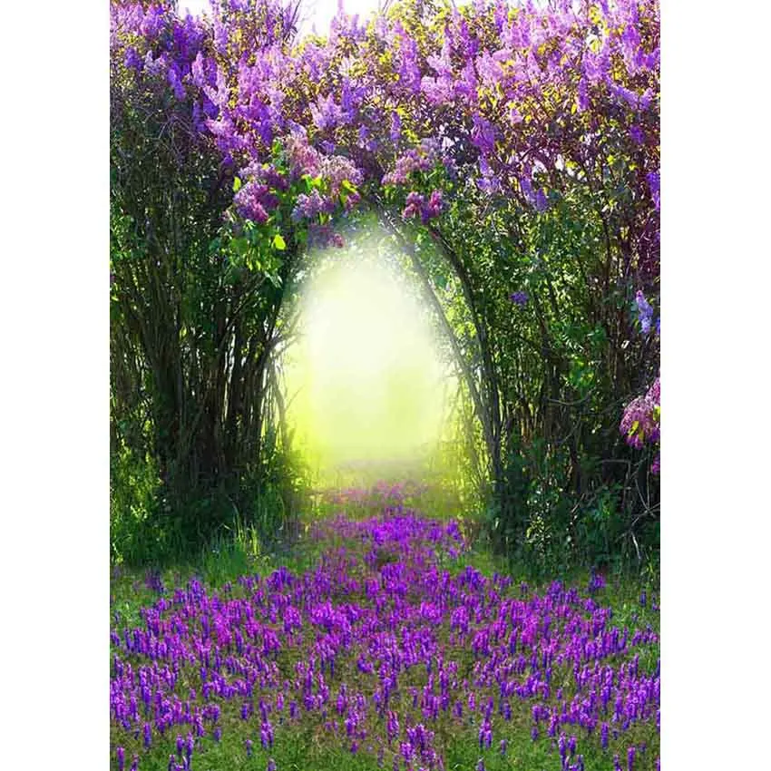 

LIFE MAGIC BOX Photocall Lavender Banner Background Photography Backdrops