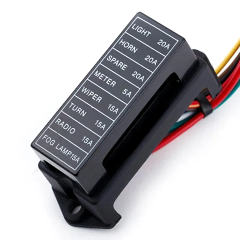 

8-way cord fuse holder car fuse box car accessories.