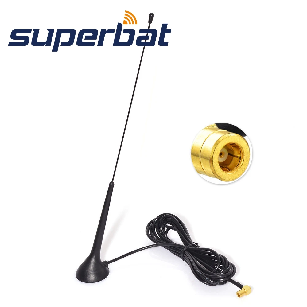 Antenna DAB+ Auto Ad Alta Sensibilità | 20 DB Con Cavo Coassiale 3m | Supporto A Ventosa | Universale Per Pioneer/Clarion/JVC/Kenwood/Alpine