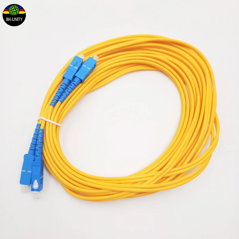 Best price! Simplex/Duplex cores square head optical fiber cable 6m for printer