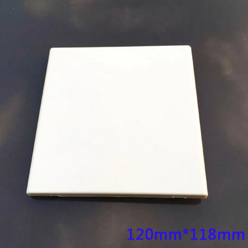 10pcs 120 Type Square Cover Panel Wall Switch Socket Blank Panel Cover Plate White 120*117mm