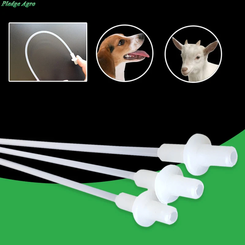 30PCS/3Bags Dog Artificial Insemination Straw Catheter Pipe For Pet Canine Goat Sheep Disposable Plastic Semen Injection Sperm