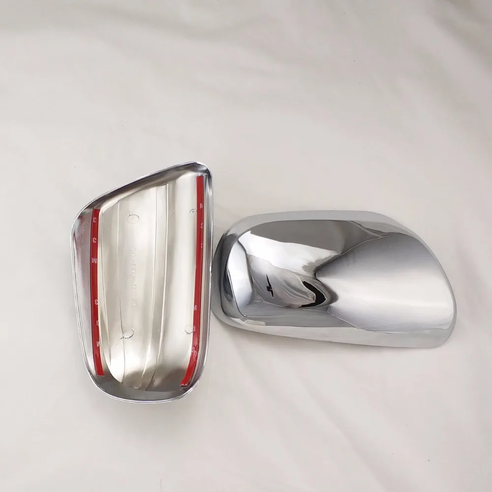 For Toyota Wish 2003 2004 2005 2006 2007 2008 2009 Prius REMIO COROLLA 2pcs ABS Chrome Car Side Door Rear View Mirror Covers