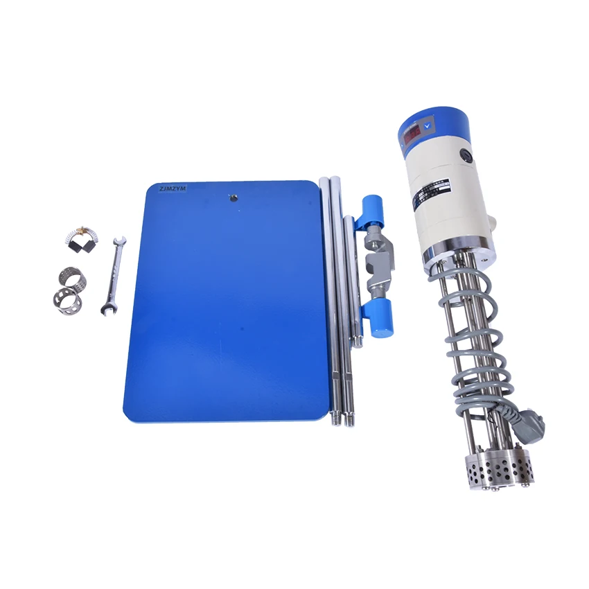 JRJ300-SHการกระจายเนื้อเดียวกันEmulsifierผสม 200-11000r/Minดิจิตอลจอแสดงผลความเร็วสูงเฉือนผสมEmulsifier 220V 2-15L