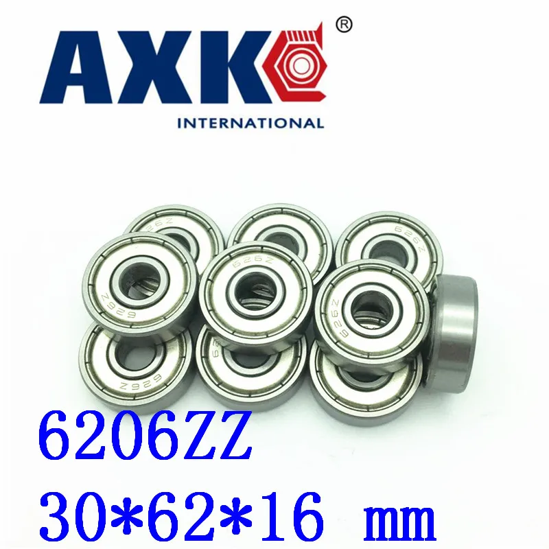 Miniature Deep Groove Ball Bearing 4PCS 6206Z 6206ZZ 30x62x16mm Steel Thrust Roller Bearings New Arrival Sale