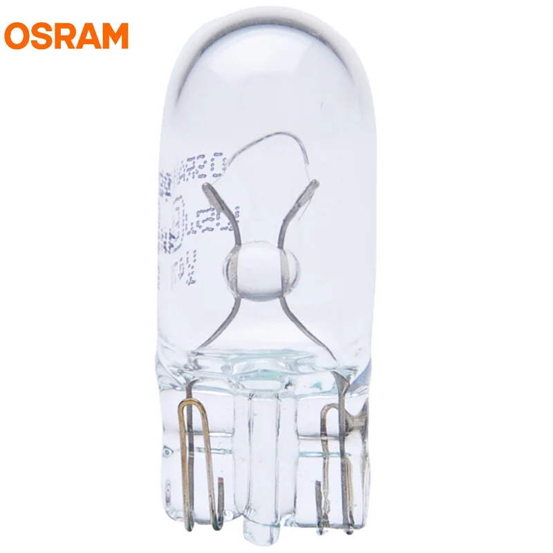 10 Pcs Osram T10 2825 12V 5W W2.1x9.5d W5W Originele Lijn Interieur Licht Richtingaanwijzer Lampen Oem Auto halogeen Lampen