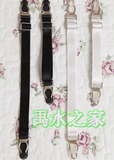 Free shpping New Sexy Harajuku hosiery 100% Handmade Metal Clip Elastic Buckle Nylon belt garters for Stockings Socks