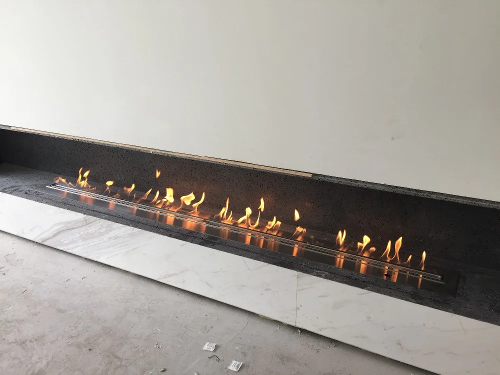 Inno-Fire 60 inch wifi real fire intelligent smart ethanol bio kamin fireplace