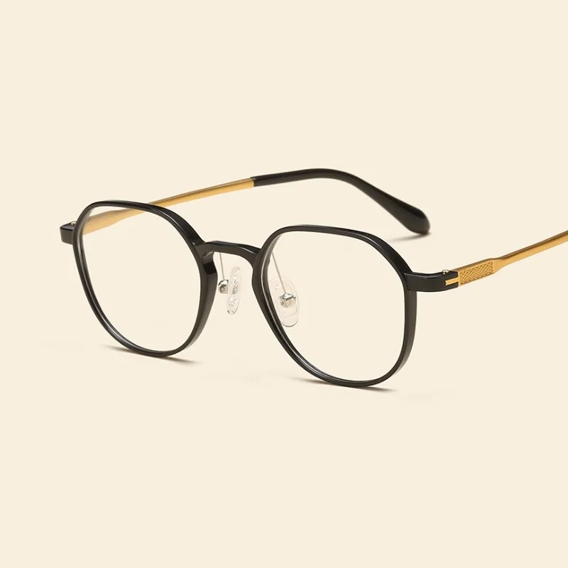 

Width-137 New Ultra light tungsten carbon steel women Eeyewear Irregular personality small face men myopia eyeglass frames New