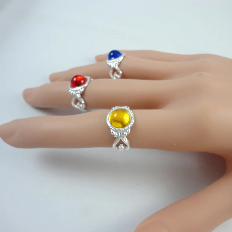 30Pcs Mix Color Silver Plated Crystal Ring For Children Boys Girls Wholesale Jewelry Rings Bulks Lots Hot Sale LR270