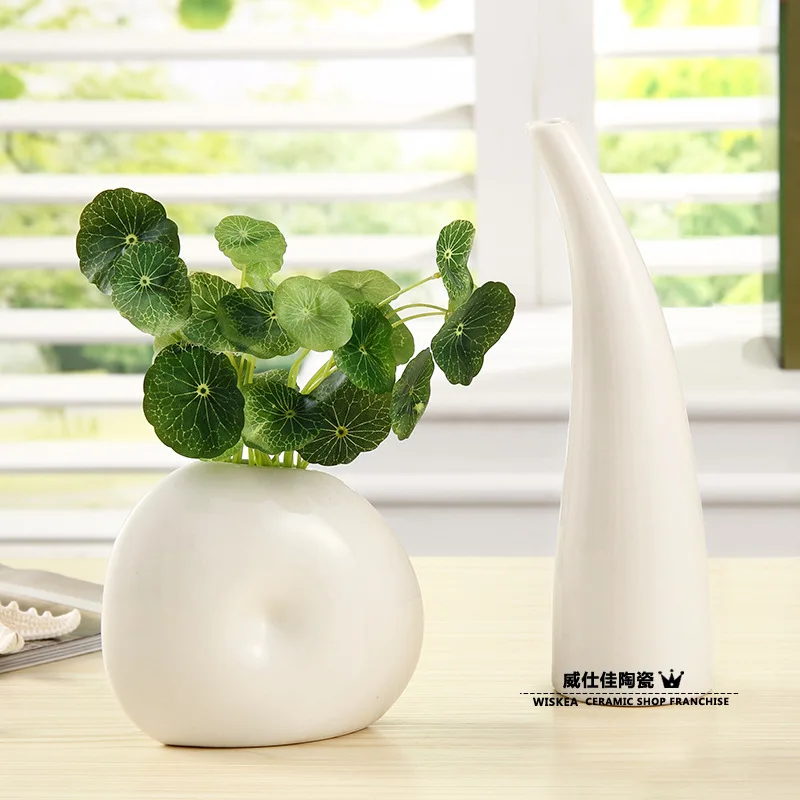 

Small ceramic vase ornaments home decor ideas Flower Vase office furnishings simple and stylish living room furnishings