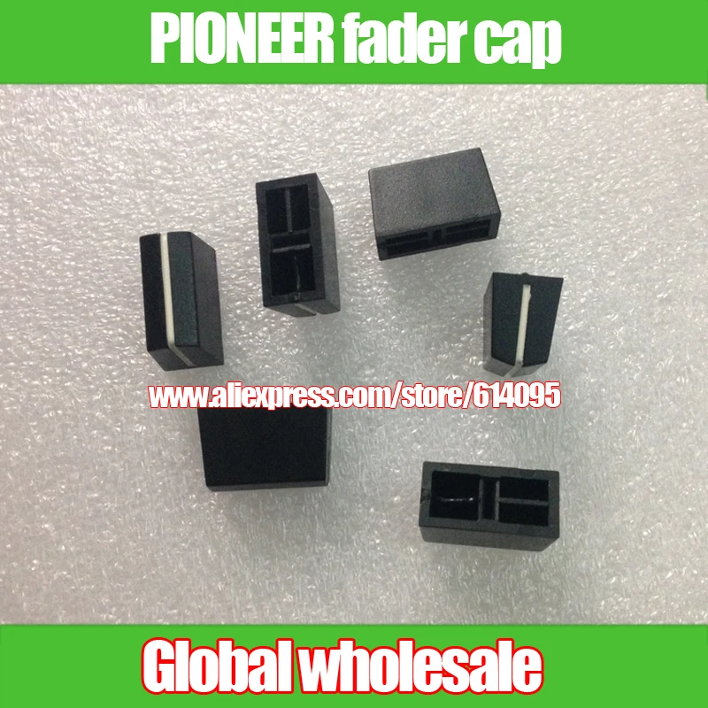 10pcs fader cap for PIONEER 300 400 500 600 800 Vestax potentiometer knob plastic Push button cap for PROFESSINOAL PARTS