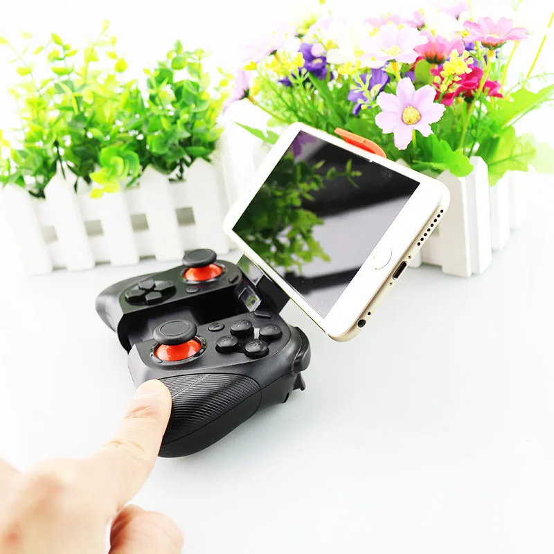 MOCUTE 050 VR Game Pad Controller Joystick Android Selfie telecomando otturatore Gamepad per PC Smart Phone + supporto