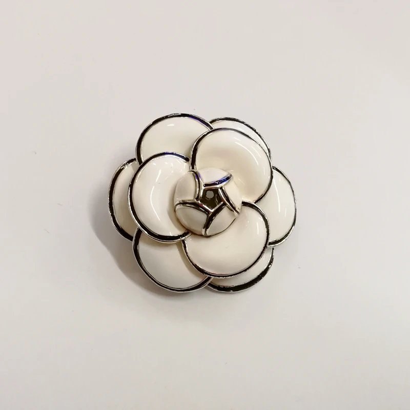 Retro Camellia Flower Pins Brooches For Women Fashion/Boutonniere/Bijuteria Feminina/Jewelery/Broche Fleur