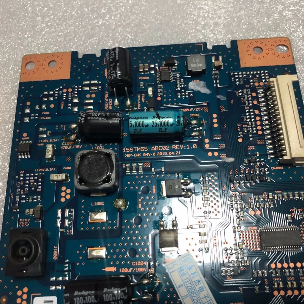 Placa de alimentación para 15STM6S-ABC02 Original, REV: 1,0, buena calidad