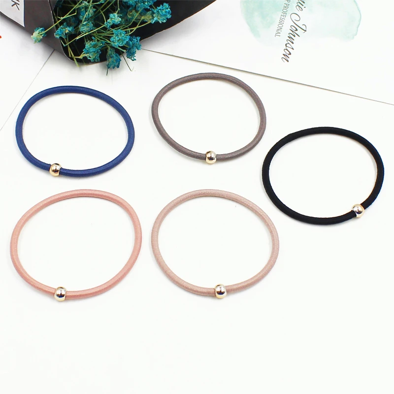 10pcs/lot New Fashion Elastic Women Hair Accessories 0.28CM Thin Hairband Hand Band For Girls Headwear Hair Bands