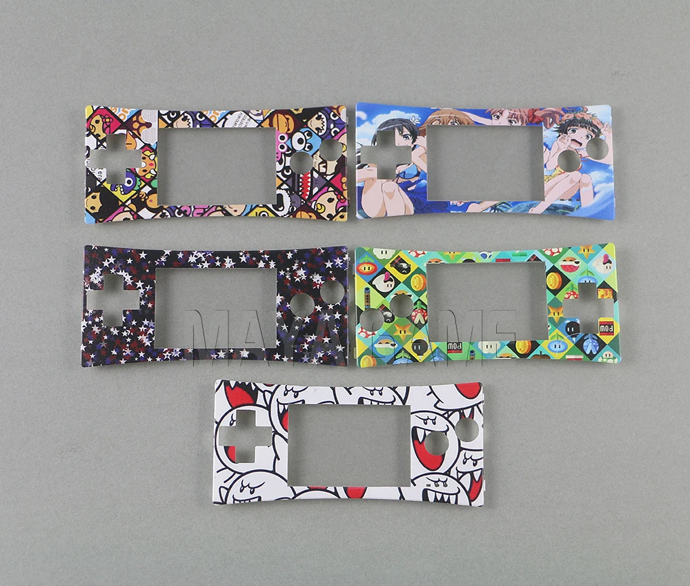 

Замена передней лицевой панели для GameBoy Micro, крышка для GBM GameBoy Micro System, передний чехол