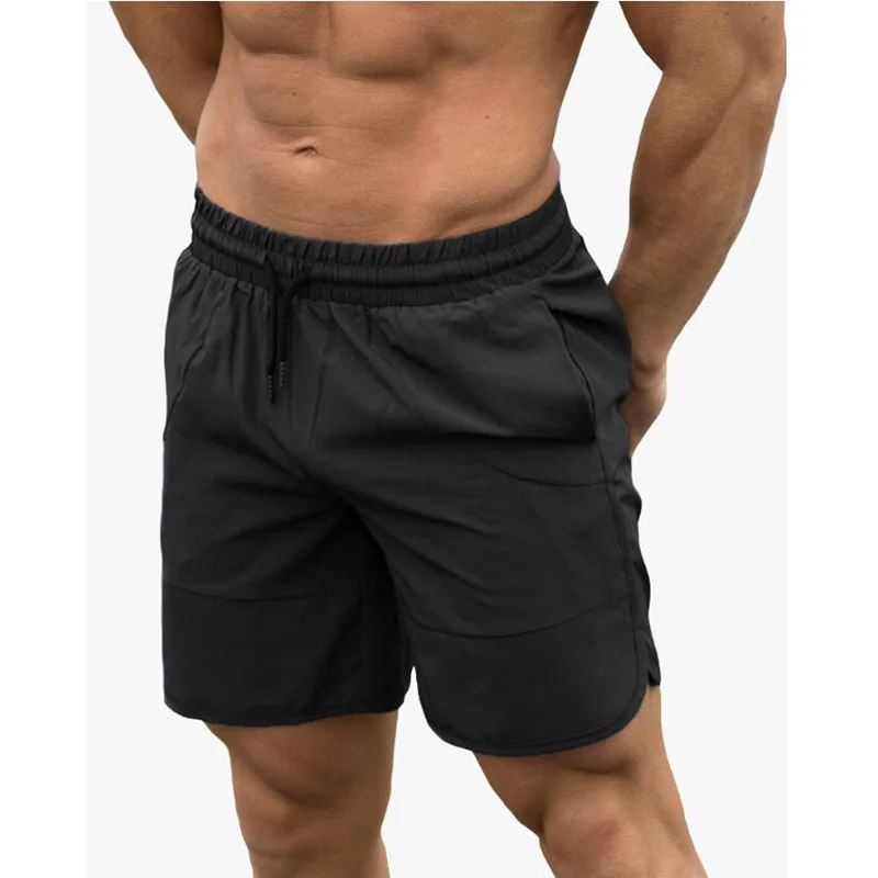 Pantaloncini da corsa da uomo Quick Dry Workout Bodybuilding Gym Shorts Spandex Sports Jogging 2023 Pocket Tennis Training Shorts