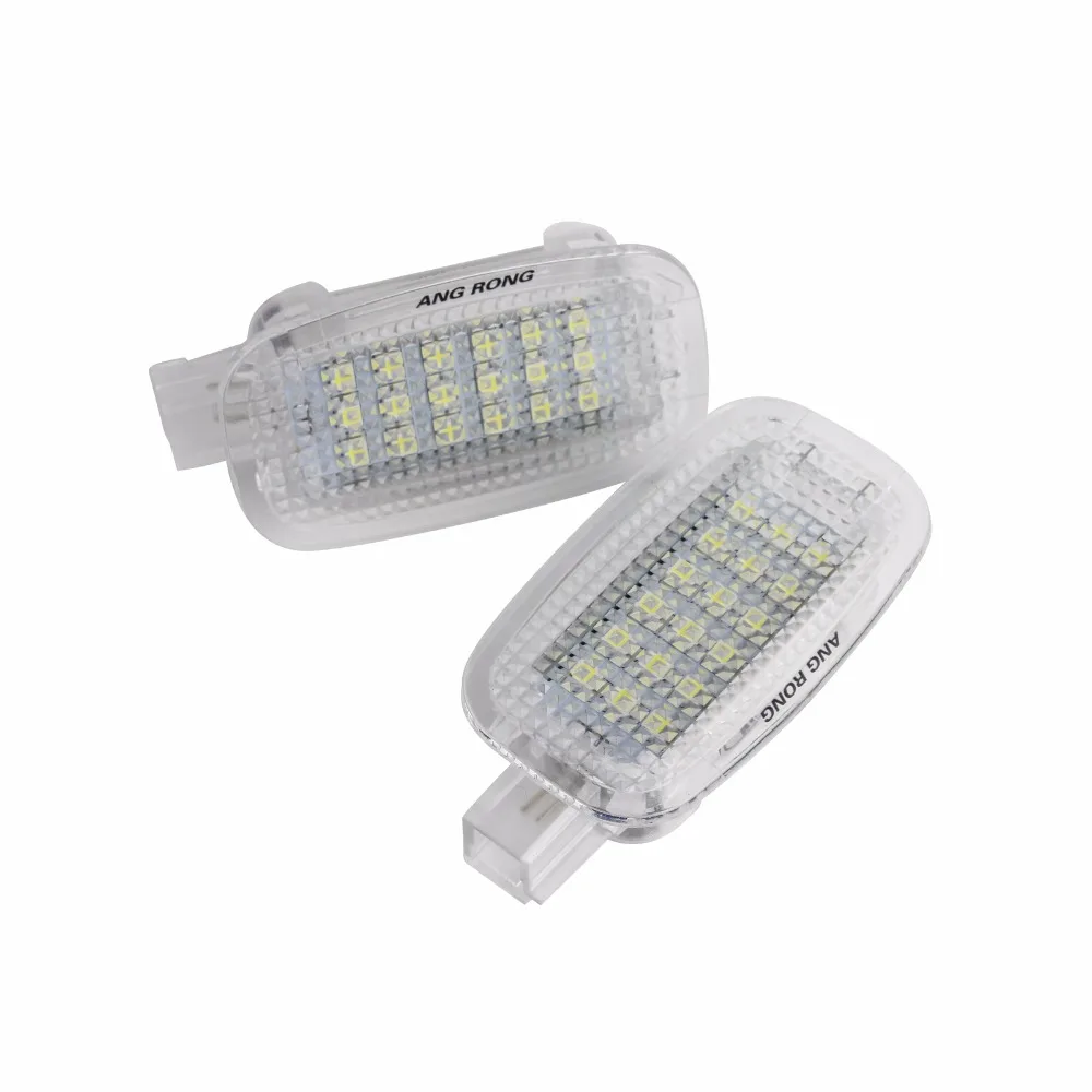 ANGRONG 2x LED Courtesy Door Footwell Luggage Trunk Light For Mercedes Benz W204 W216 W212 C207 X204 GLK W221 R230