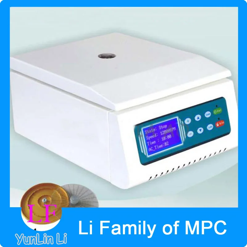 

110V/220V Capillary Centrifuge 12000RPM Hematocrit Centrifuge 24 Capillary Blood Centrifuge TG12-W