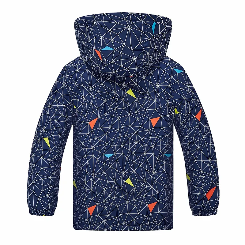 New fashion boys spring autumn early winter jackets coats baby boys children kids windproof waterproof jackets double-deck warm