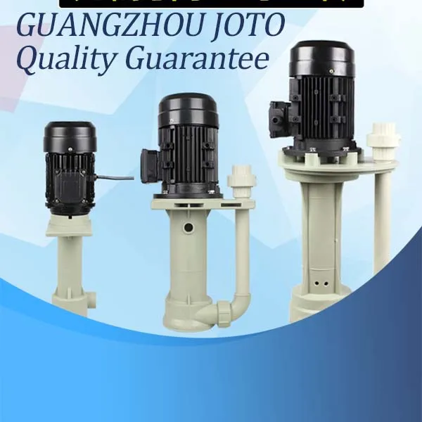 120W Small Acid Proof Engineering Plastics Sewage Pump 2M3/H Big Capacity Submerged Pump