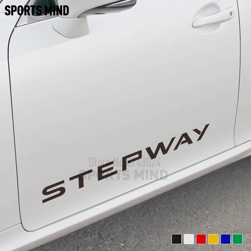 2 Pieces Car Styling Automobiles Car Sticker Decal For Renault Dacia Duster Logan Lodgy Sandero Dokker Stepway Car Accessories view 3