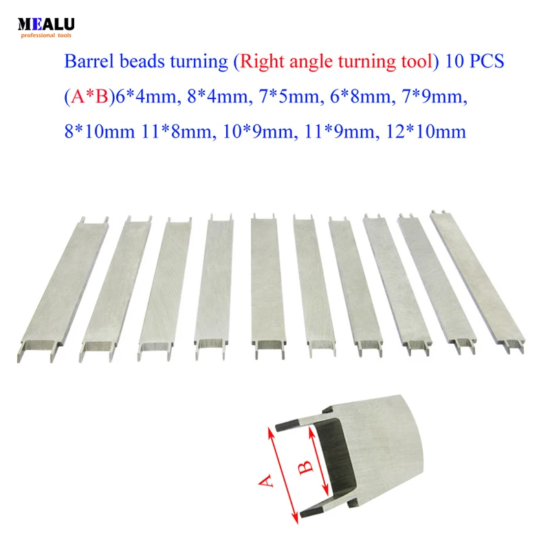 

6-12mm Right angle turning tool Bead knife Lathe Wood Bodhi Spherical Drum Turning Tool