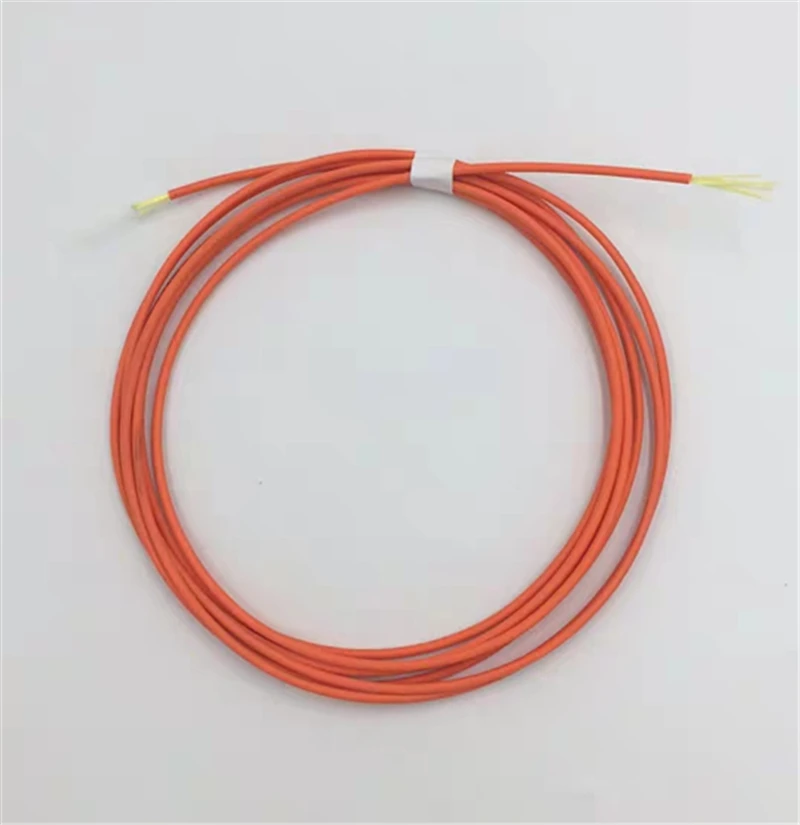 Cable de fibra óptica 50/125, 62,5/125um, 3,0mm, simple, multimodo, naranja, para cable de fibra ftth, 2,5 km/h/rollo, ELINK 2500mtr