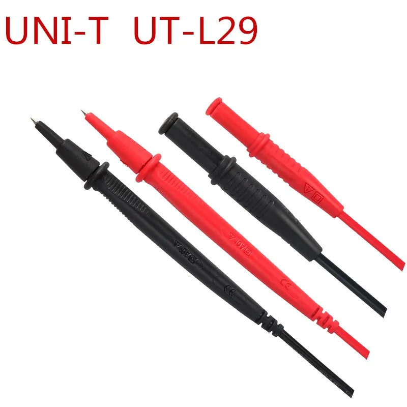 

UT-L Probes and Test Leads double insulated UL authenticated material, through hole crosshead with full protection input